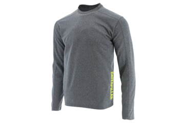 Image of Caterpillar Coolmax Long Sleeve T-Shirt - Men's, 2XL, Eclipse Heather, 1510577-10464-2XL