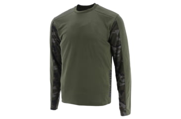 Image of Caterpillar Coolmax Long Sleeve T-Shirt - Men's, Extra Large, Night Camo, 1510577-11790-XL