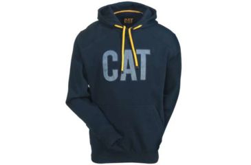 Image of Caterpillar Flash Hoodie, Dark Marine, Medium, 1910001-10378-M
