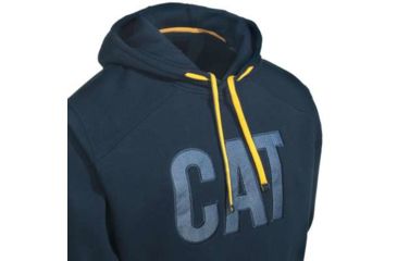 Image of Caterpillar Flash Hoodie, Dark Marine, Medium, 1910001-10378-M