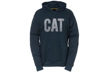 Image of Caterpillar Flash Hoodie, Dark Marine, Medium, 1910001-10378-M