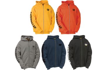 Image of Caterpillar Full Zip Hooded Sweatshirt