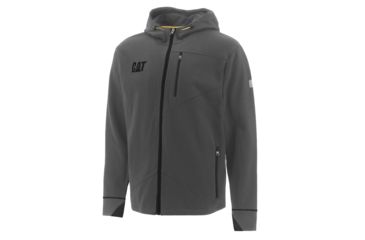 Image of Caterpillar H2O Zip Sweatshirt - Mens, Dark Shadow, M, 1910099-88F-M