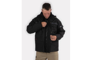 Image of Caterpillar Heavy Insulated Parka - Men's, Black, Large, W11432-016-L