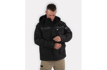 Image of Caterpillar Heavy Insulated Parka - Men's, Black, Large, W11432-016-L