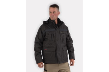 Image of Caterpillar Heavy Insulated Parka - Men's, Graphite, Large, W11432-061-L