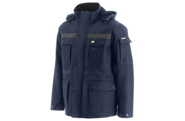 Image of Caterpillar Heavy Insulated Parka - Mens, Navy, Medium, W11432-10564-M