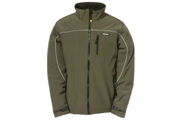 Image of Caterpillar Soft Shell Jacket, Army Moss, Large W11440-10639-L