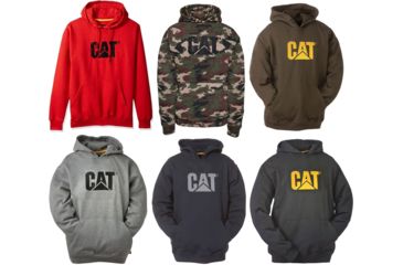 Image of Caterpillar Trademark Hooded Sweatshirt