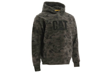 Image of Caterpillar Trademark Hooded Sweatshirt - Mens, Night Camo, Medium, W10646--11790-M