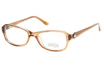 Image of Catherine Deneuve CD0390 Eyeglass Frames - Light Brown Frame Color