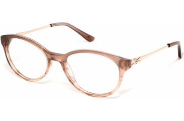 Image of Catherine Deneuve CD0422 Prescription Eyeglasses - Shiny Light Brown Frame, Shiny Light Brown Lenses, 49 mm Lens Diameter CD042249045