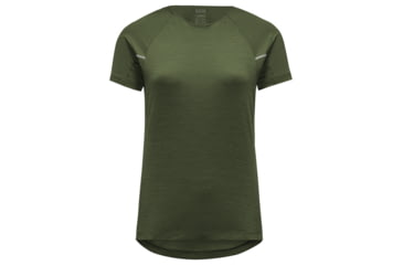 Image of GOREWEAR Vivid Running Shirt Womens in Utility Green Medium 8-10 Slim fit 2EC8A942, 100757-BH00-40