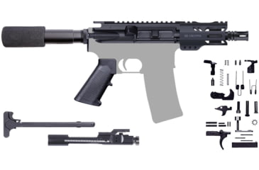 Image of CBC Industries 1-7 Twist Pistol Kit Handguard, AR-15, 5in Micro, .300 AAC Blackout, 4in M-Lok, 205-821