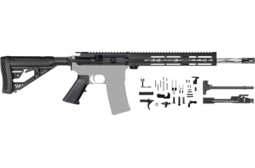 Image of CBC Industries 1-8 Twist Diamond Flute Rifle Kit Handguard, AR-15, 16in, .223 Wylde, 12in Keymod, 205-155