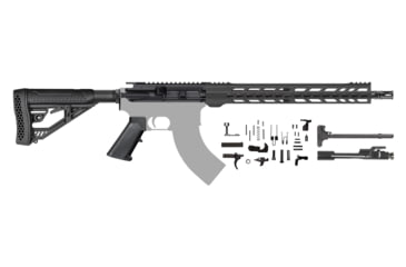 Image of CBC Industries AR-15 Rifle Kit, 7.62x39, 16in, 1-10, 15in Gen 2 Keymod AR-15 Handguard/Rail, BCG, Charging Handle, AR-15 Buttstock Kit, Black, 205-136