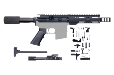 Image of CBC Industries Unassembled AR-15 Pistol Kit, 7.5 in, 5.56 Nato, Black, U-205-776