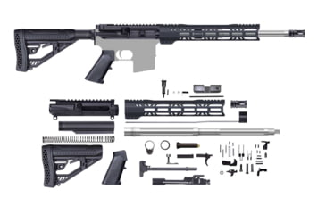 Image of CBC Industries Unassembled AR-15 Rifle Kit, 16 in, 0.223 Wylde, 12in Hanguard, Straight Flute, Black, U-205-200