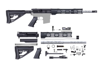 Image of CBC Industries Unassembled AR-15 Rifle Kit, 16 in, 0.223 Wylde, Black, U-205-178