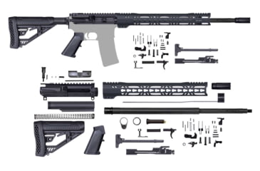 Image of CBC Industries Unassembled AR-15 Rifle Kit, 20 in, 0.223 Wylde, Black, U-205-103