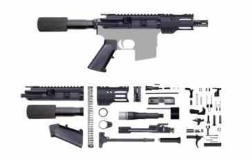 Image of CBC Industries Unassembled Pistol Kit, 5 in, 5.56 Nato, Black, U-205-819