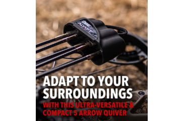 Image of CBE Adapt Quiver, 5 Arrow, Black, CBE-AC-AD