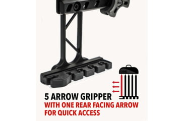Image of CBE Adapt Quiver, 5 Arrow, Black, CBE-AC-AD