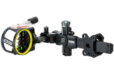 Image of CBE CX5 Carbon Bar Sight, .019in, 5 Pin, Black, CBE-CX5-5-19