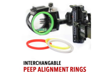 Image of CBE Trek Pro Sight, .010in Fiber, Right Hand, 1 Pin, CBE-TKP-1-RH-10