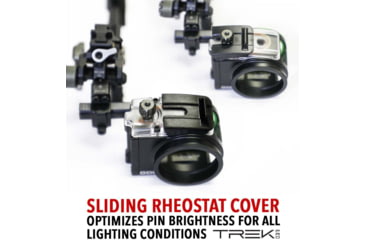 Image of CBE Trek Pro Sight, .010in Fiber, Right Hand, 1 Pin, CBE-TKP-1-RH-10