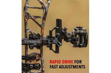 Image of CBE Trek Pro Sight, .010in Fiber, Right Hand, 1 Pin, CBE-TKP-1-RH-10