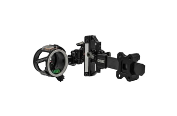 Image of CBE Trek Pro Vertical Pin Sight, .019in, Right Hand, 3 Pin, Black, CBE-TKP-VP-3-RH-19