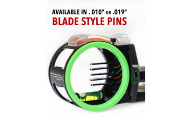 Image of CBE Trek Sight, .019in Fiber, Left Hand, 5 Pin, CBE-TKS-5-LH-19