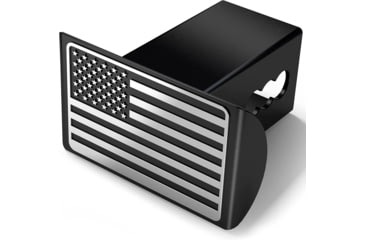 Image of Old Southern Brass U.S. American Flag 2 Trailer Hitch Cover 9F122959, OSB-THC-FLAG