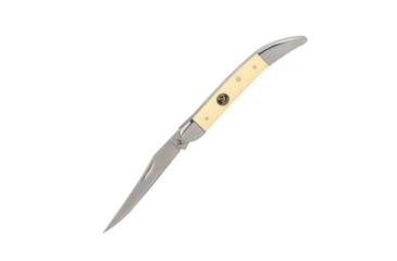 Image of Cupped Waterfowl Outdoors ABKT Roper Pecos Large Toothpick Knife 3-1/4 Clip Point Blade Yellow 5E46A980, RHRP0021YD