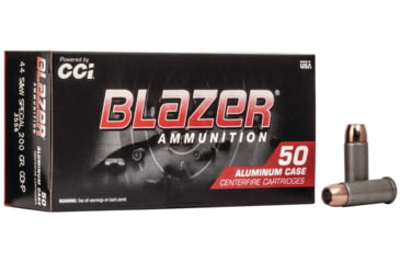 Image of CCI Ammunition Blazer .44 Special 200 Grain Hollow Point Aluminum Centerfire Pistol Ammo, 50 Rounds, 3556