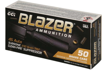 Image of CCI 5230S Blazer 45ACP 230gr Total Metal Jacket 50/Box