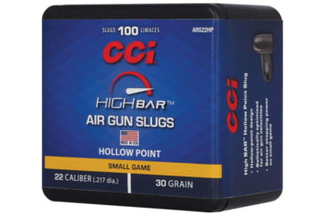 Image of CCI ARS22HP High Bar Air Gun Slug 22Cal 30gr Hollow Point 100 Per Box/5 Case