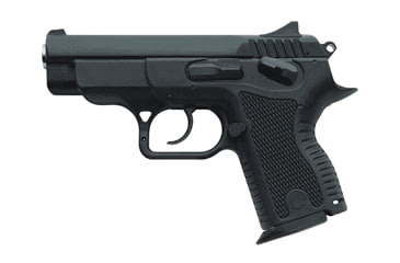 Image of Charles Daly DDA-10-40 Pistol, .40 S&amp;W, 3.625 in barrel, black polymer frame, integrated polymer grip, recoil operated semi-automatic, double-action, frame mounted thumb safety, fixed low profile front and rear, 10 round magazine, CD-DDA-10-40-FRRMPG