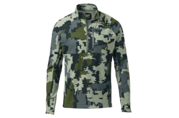 Image of KUIU StrongFleece 190 Zip Hunting Shirt - Men's, Verde, 3XL, Adult, Male, 7465704161438