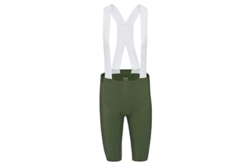 Image of GOREWEAR Distance Bib Cycling Shorts+ 2.0 Mens in Utility Green Medium Form fit Moisture Wicking BD19EA54, 100944-BH00-L