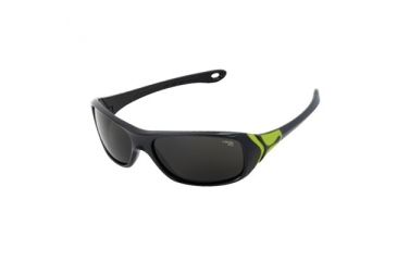 Image of Cebe Captain Sunglass Black/Green Frame, Grey Lens CBCAP2