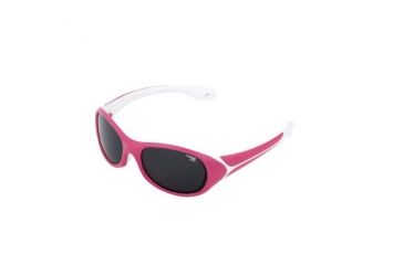 Image of Cebe Flipper Sunglass Raspberry/White Frame, Grey Lens CBFLIP2
