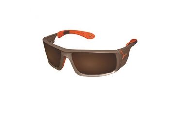 Image of Cebe Ice 8000 Proggressive Rx Sunglasses Deep Dark Brown/Orange Frame, CBICE80003