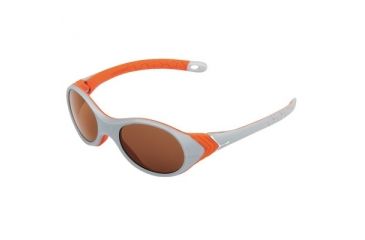 Image of Cebe Kanga Sunglass Metallic Aluminum/Orange Frame, Melanine Lens 998300130