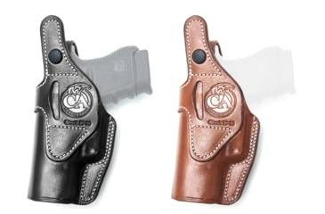 Image of Cebeci Arms 1911 and All Clones Leather IWB Holster, Black, Tan