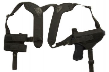Image of Cebeci Arms Nylon Horiz. Shoulder Holster SLT for One Size Fits Most Semi-Autos, Black, Ambidextrous 10276AB01
