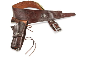 Image of Cebeci Arms Cowboy Single Action Belt And Holster, .44/.45 Caliber, Tan, Medium, 604872TM