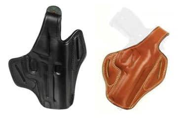 Image of Cebeci Arms CZ Leather Pancake Holster 20900, Black, Tan