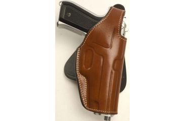 Image of Cebeci Arms Fits Glock Leather Paddle Unisex Holster, Tan, Right, Fits Glock 36 20931RT14